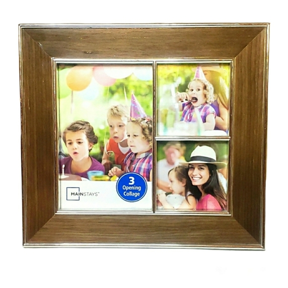 Mainstays 3 Opening Collage Picture Frame - Picture 1 of 15